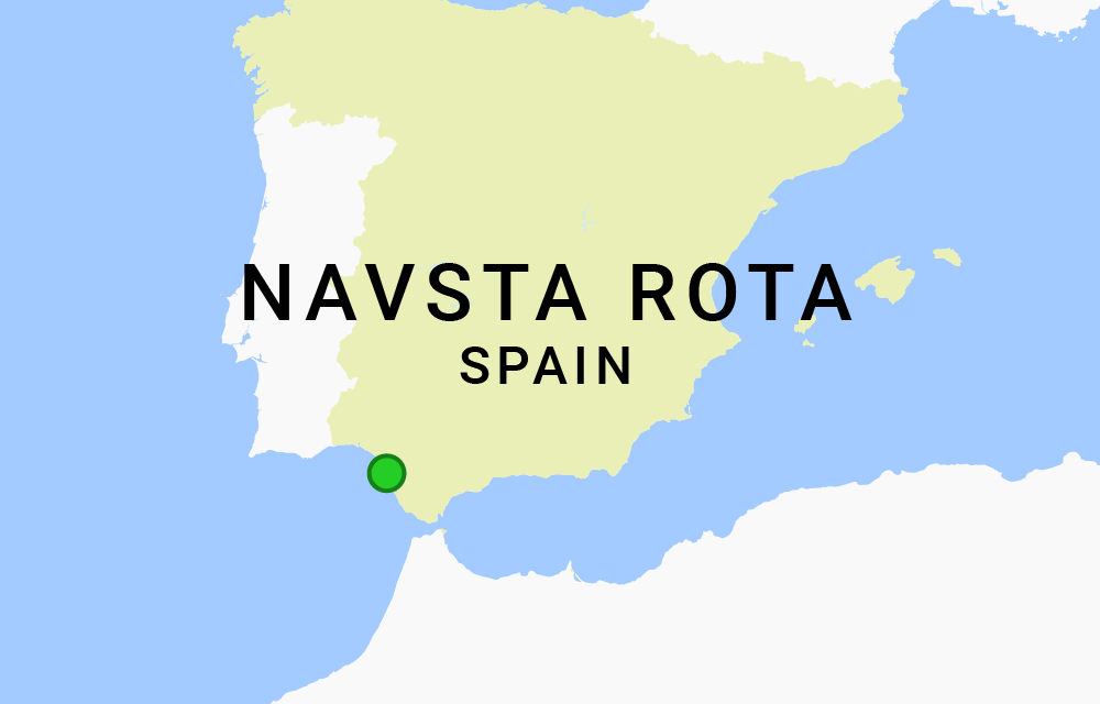 NAVSTA Rota, Italy map location